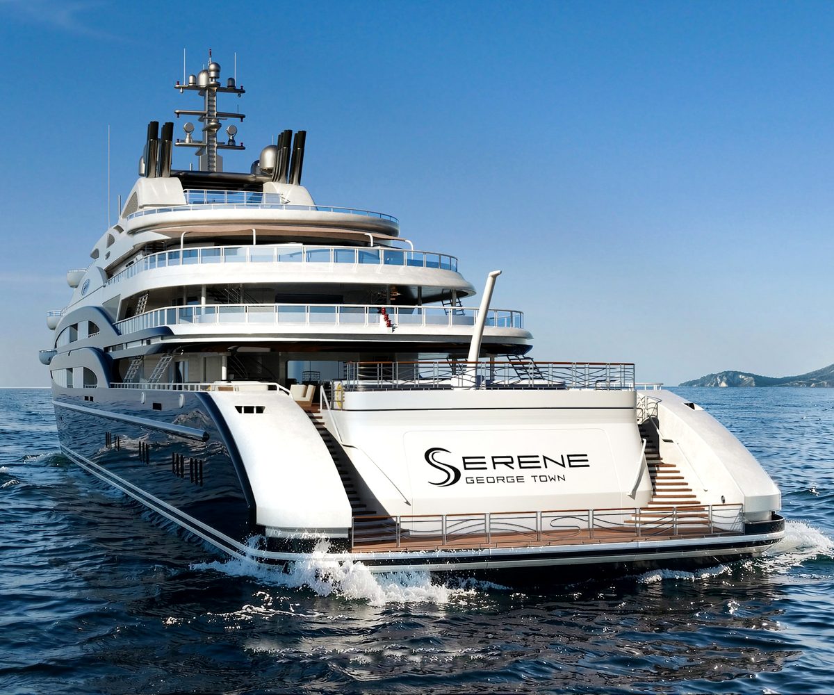 Luxury yacht deck, flash USDT wallet